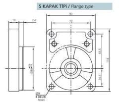 1PN 281 (CSS3) 28,1 cc Dişli Pompa