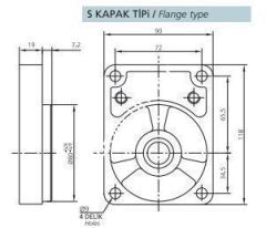 1PN 281 (AST3) 28,1 cc Dişli Pompa