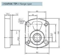 1PN 281 (AJS3) 28,1 cc Dişli Pompa