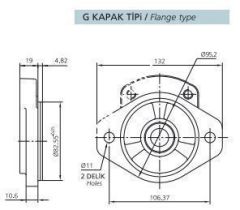 1PN 281 (AGS3) 28,1 cc Dişli Pompa