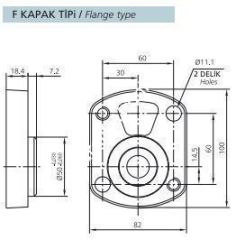 1PN 281 (AFT3) 28,1 cc Dişli Pompa