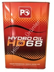 68 HİDROLİK YAĞI 15 KG. TENEKE (PETROL OFİSİ)