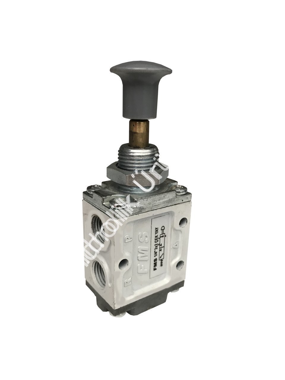 1/4 3/2 Çekmeli Yay Pnömatik Valf