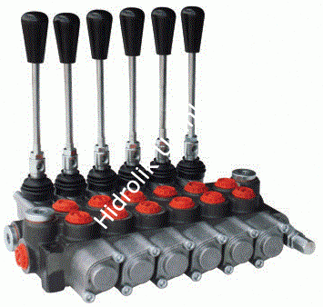 6P40 3/8 Altılı 40 lt Kumanda Kolu