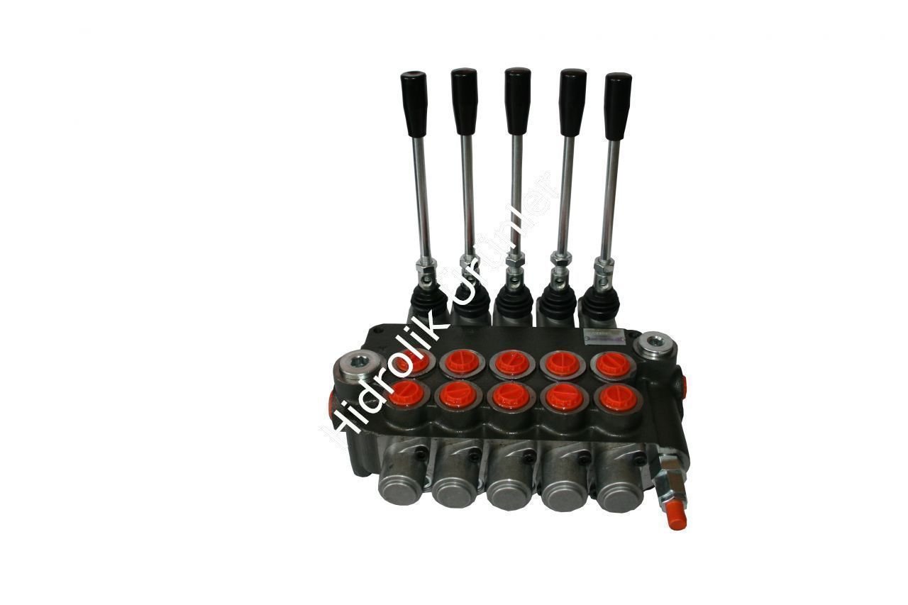 4Z050 3/8 50 lt Dörtlü Yarı Oransal Kumanda Kolu