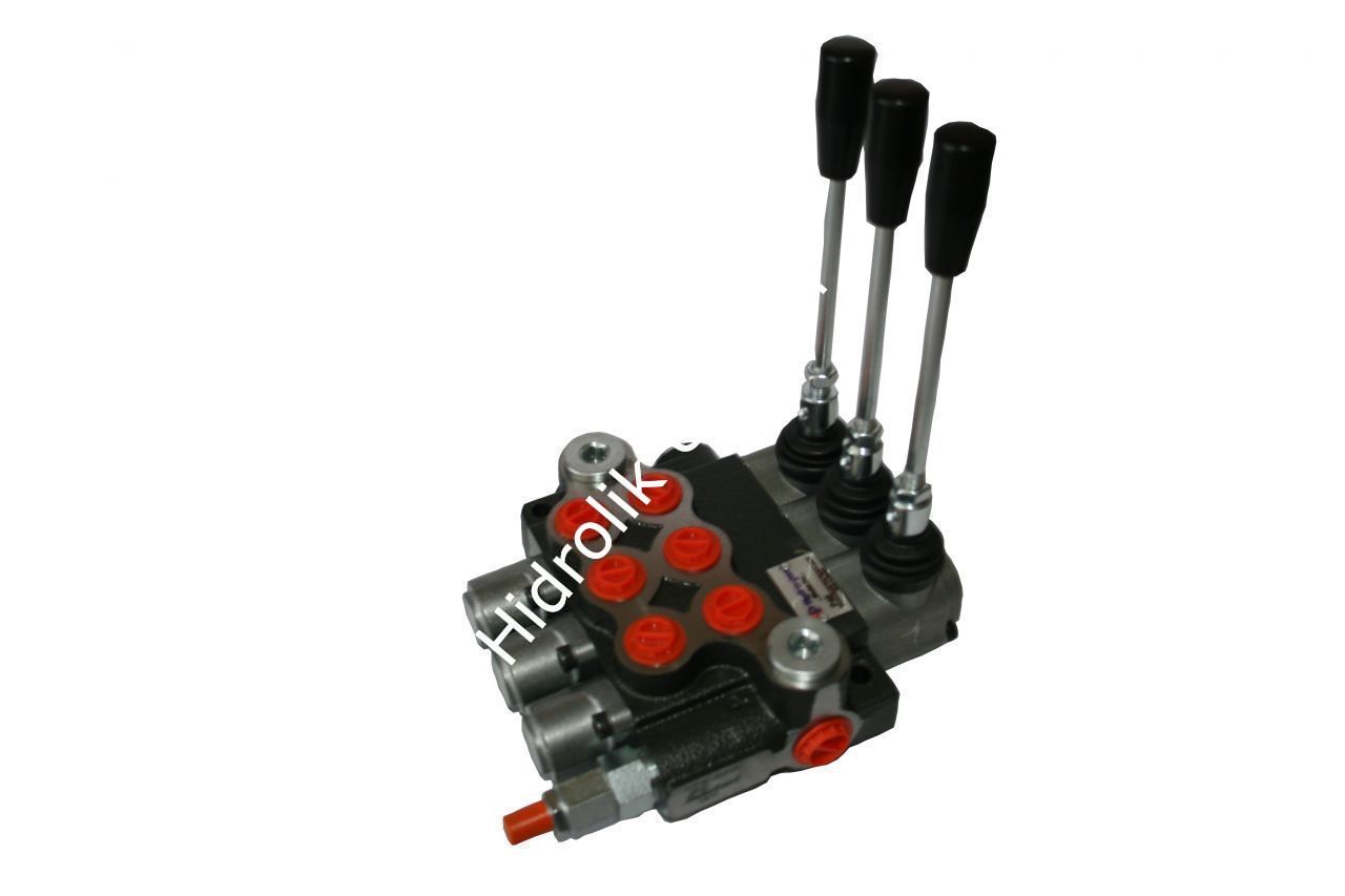 3P40 3/8 Üçlü 40 lt Kumanda Kolu